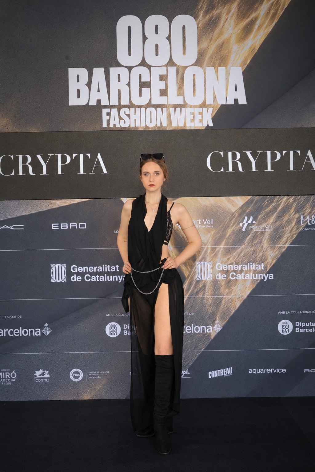 Corey June at 080 Barcelona Fashion Week